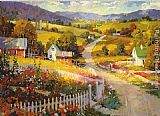 Famous Hills Paintings - Rolling Hills